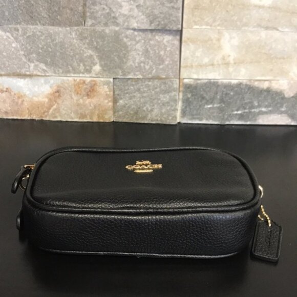 Coach Leather Double Zip Wallet - Picture 7 of 7